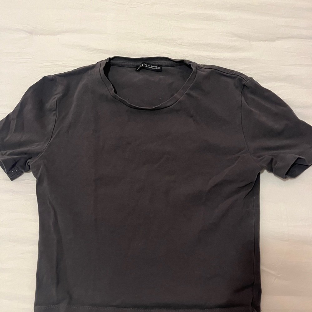 Zara Dark Grey T-Shirt